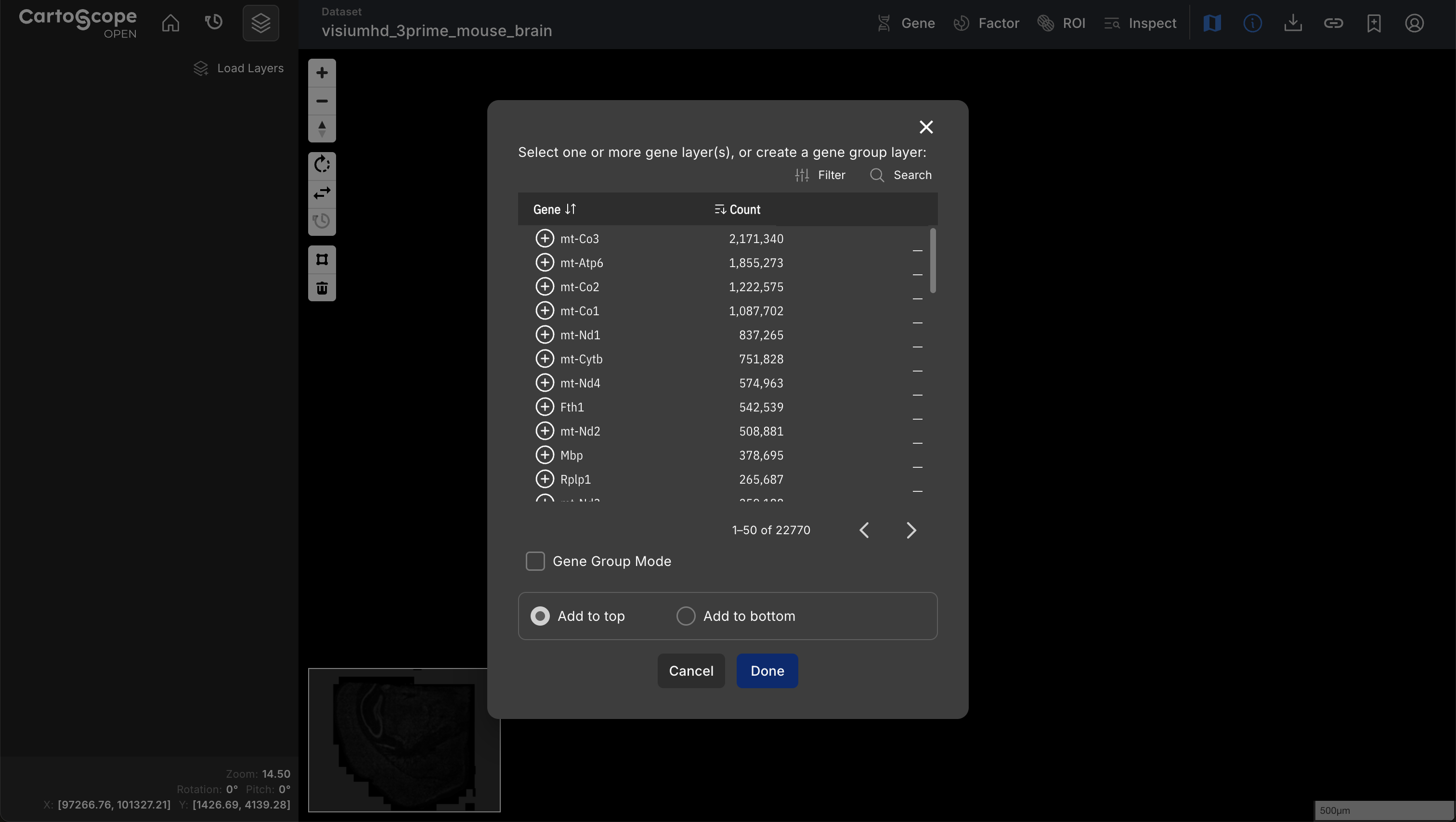 add-layer-single-gene