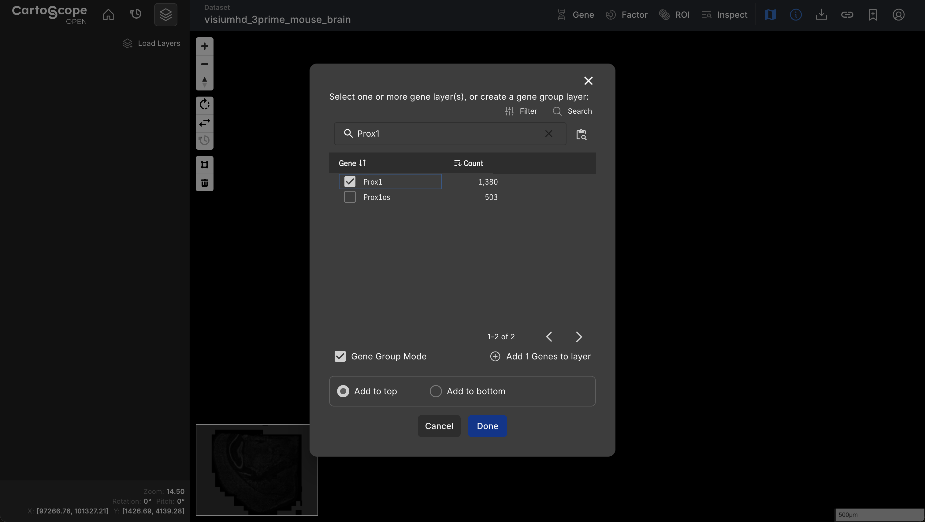 add-layer-single-gene